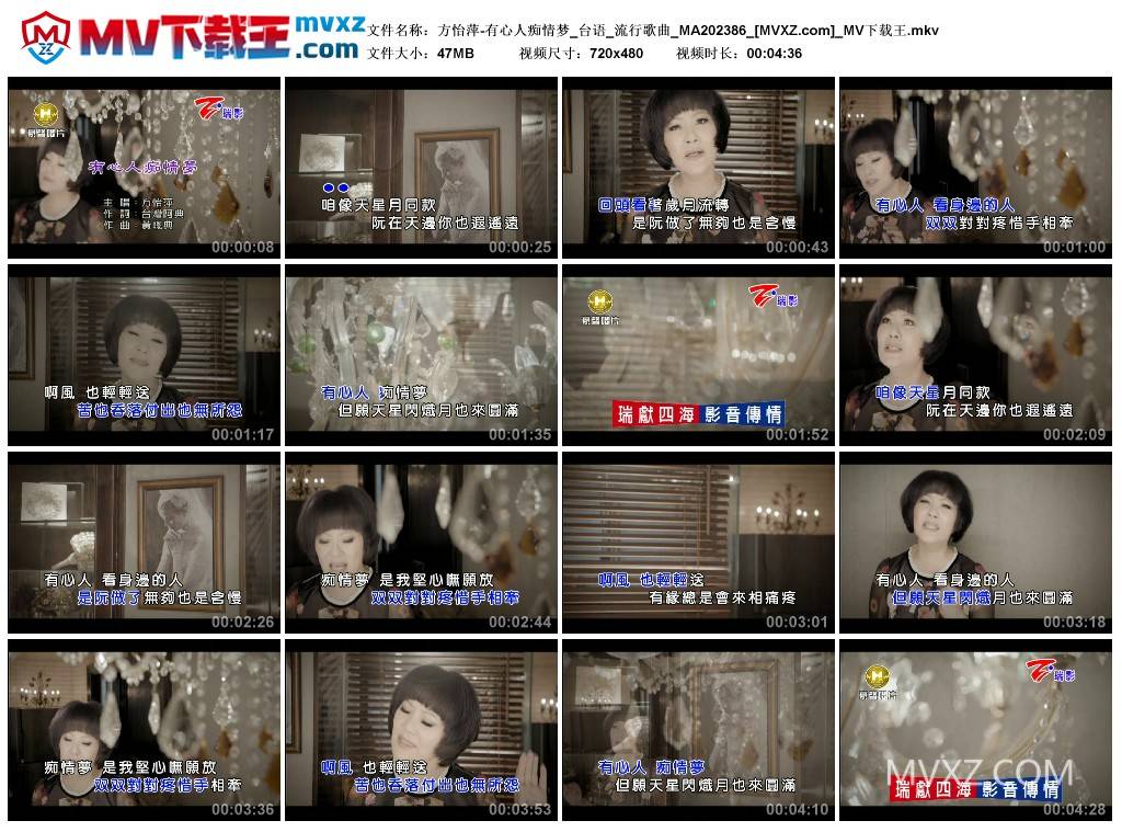 方怡萍-有心人痴情梦_台语_流行歌曲_MA202386